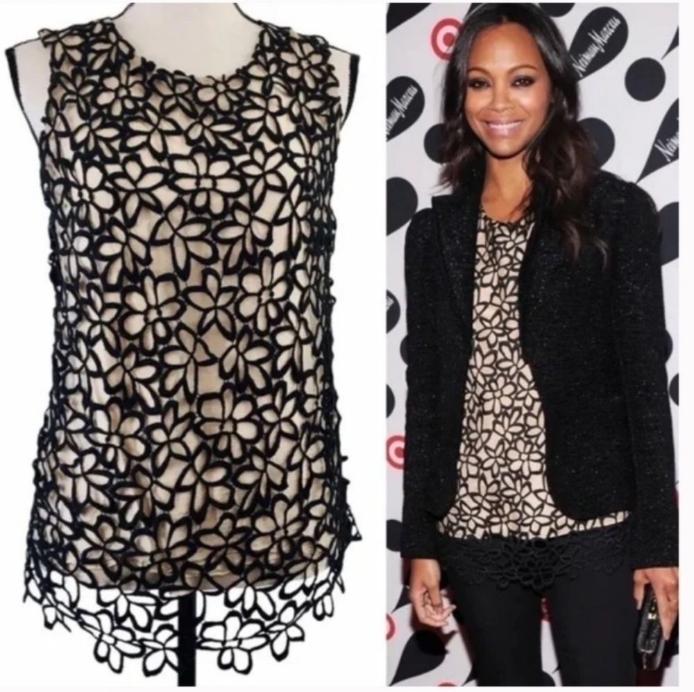 Guipure Lace Top Lela Rose Neiman Marcus x Target Limited Edition Small - Picture 4 of 9